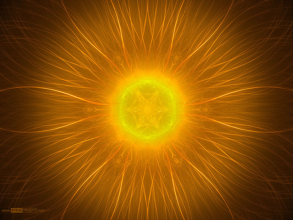 Imatge del Sol i l'emissió d'energia